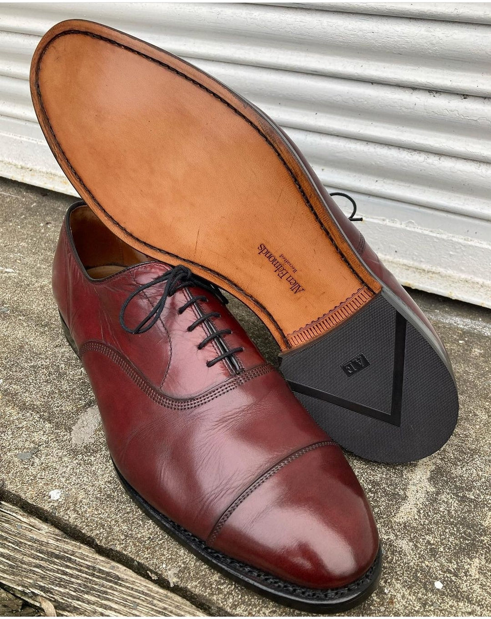 Allen Edmonds Resole Package (Currently 12 Weeks Out)
